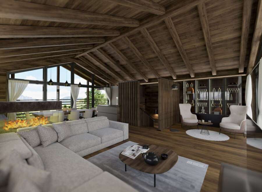 Experience luxury living in this stunning chalet-style home.