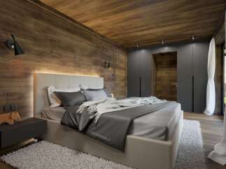 Experience luxury and comfort in this stunning bedroom.