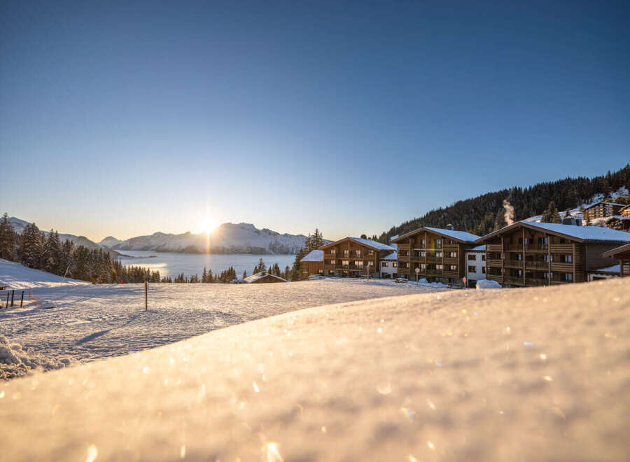 Experience the ultimate winter getaway in this stunning mountain property.