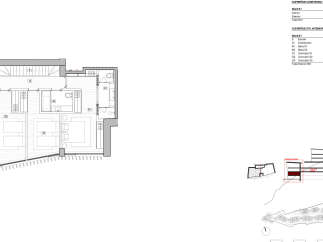 Discover this meticulously designed floor plan, showcasing a total constructed area of 86.