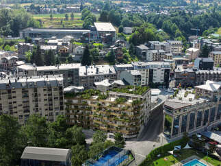 Introducing a stunning new residential building nestled in the heart of Andorra's picturesque landscape.