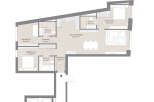 This stunning apartment boasts 3 bedrooms and 3 bathrooms, perfect for a family or those who value extra space.