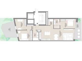 This stunning property boasts a spacious open-plan kitchen and dining area, perfect for entertaining.