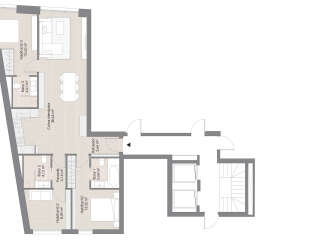 This stunning property boasts a spacious open-plan kitchen and dining area, perfect for entertaining.