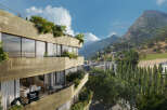 Luxury apartments with breathtaking mountain views.
