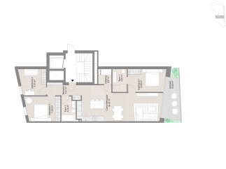 This stunning property boasts a spacious open-plan kitchen and dining area, perfect for entertaining.