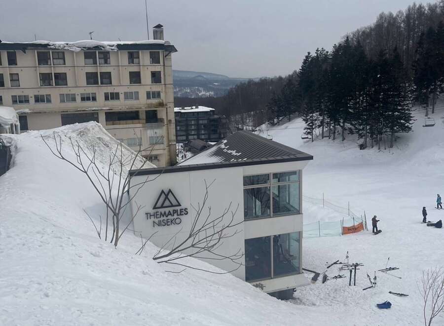 The Maples Niseko: Stunning mountain views and ski-in/ski-out access.