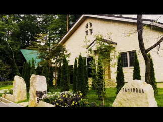 Nestled in a serene forest setting, this exquisite property boasts a charming stone house with meticulously landscaped gardens.