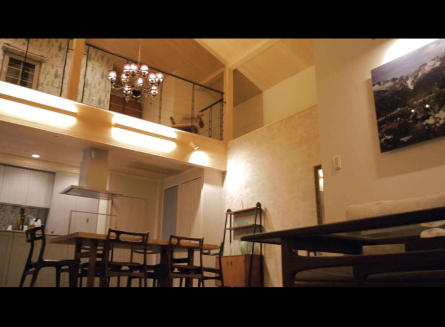 This stunning home features an open floor plan with a loft, perfect for entertaining.