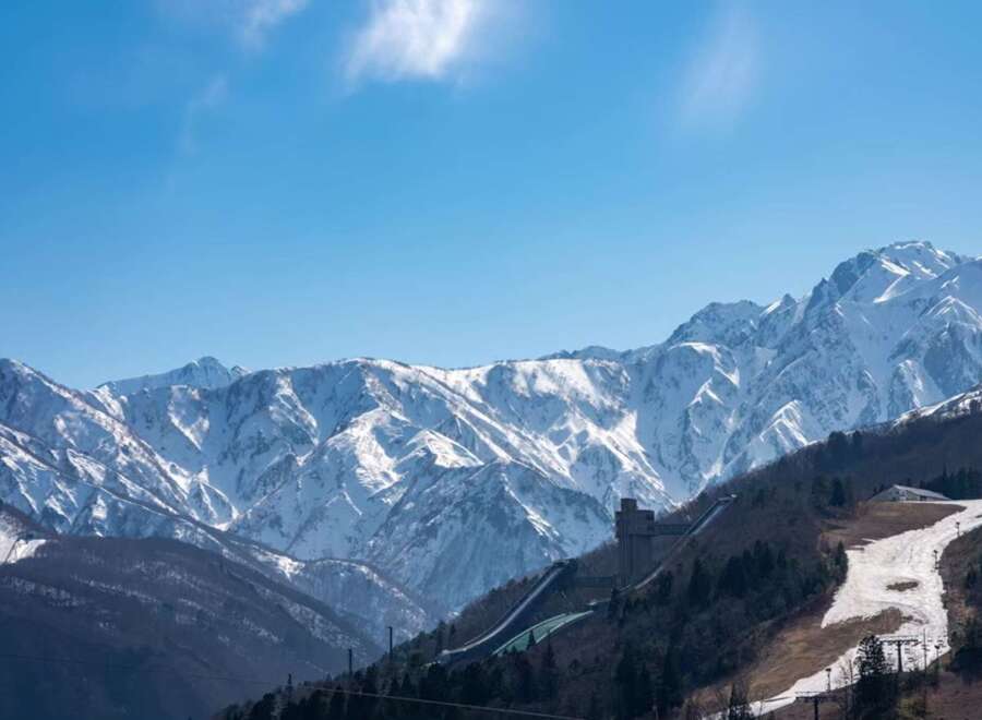 Nestled in the majestic Japanese Alps, this breathtaking property offers unparalleled views of snow-capped peaks and pristine landscapes.