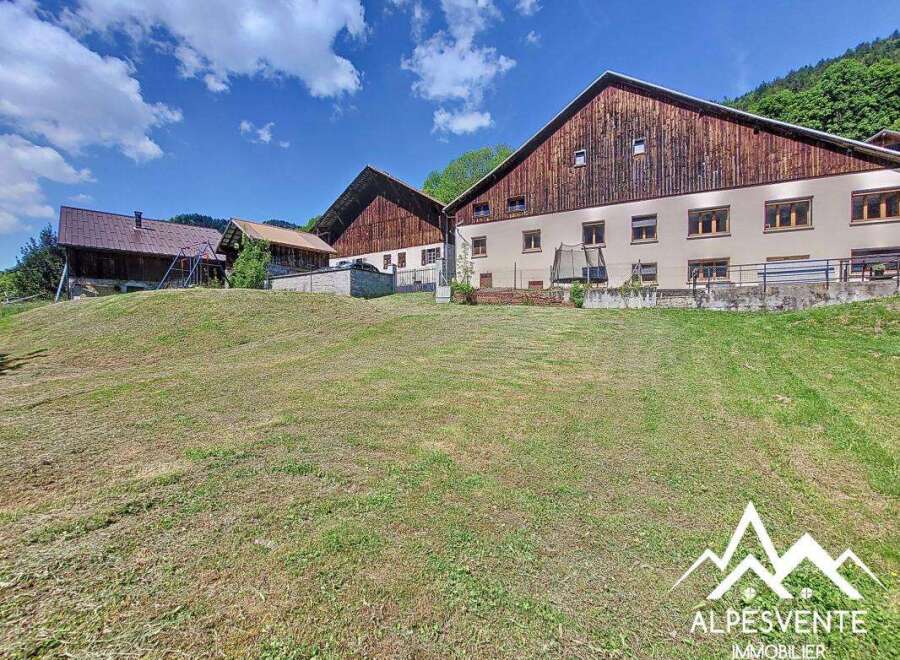 Discover this charming farmhouse nestled in the serene mountains.