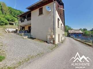 Charming renovated farmhouse nestled in the serene mountains.