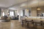 Experience luxury living in this stunning property, featuring a modern open-concept design.