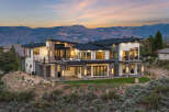 Stunning modern mountain home with breathtaking views.