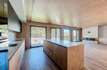 Stunning modern apartment with open-plan living and a sleek kitchen.