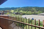Enjoy breathtaking mountain views from your private balcony.