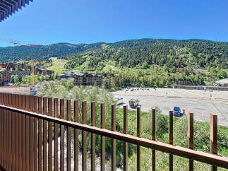 Enjoy breathtaking mountain views from your private balcony.