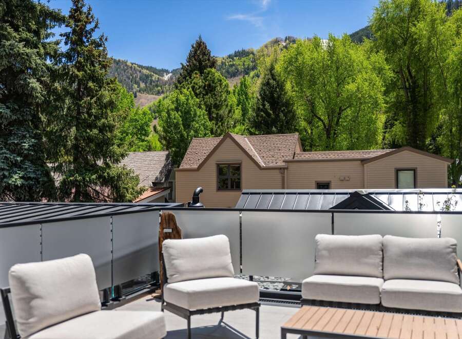 Luxury mountain retreat with stunning views.