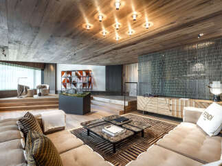 Luxury living redefined in this stunning residence featuring a spacious open-plan layout, exquisite wooden flooring, and a sophisticated color palette.