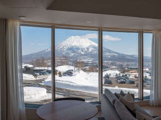 Wake up to breathtaking views of snow-capped Mount Fuji from the comfort of your luxurious suite.