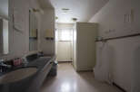This well-maintained restroom features modern sinks and toilets, ensuring a comfortable and clean experience.