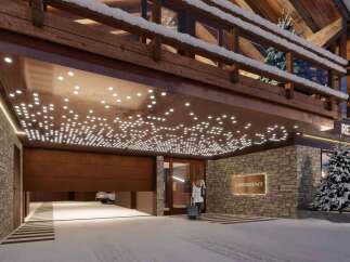 Experience luxurious alpine living at Luminescence, where modern design meets stunning mountain views.