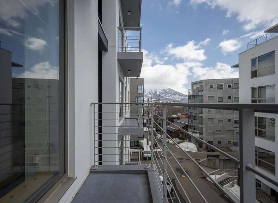 Enjoy breathtaking mountain views from your private balcony.