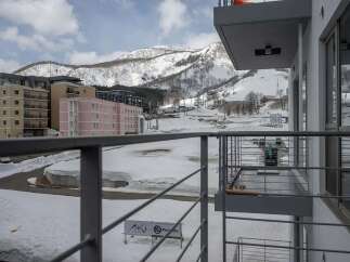 Luxury ski-in/ski-out condo with breathtaking mountain views.