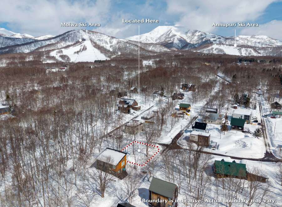 Discover this stunning property nestled in the heart of the Hokkaido mountains, offering breathtaking views of both Moiwa and Annupuri Ski Areas.