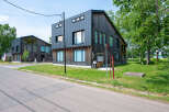 Modern architectural design meets natural beauty in this stunning new home.