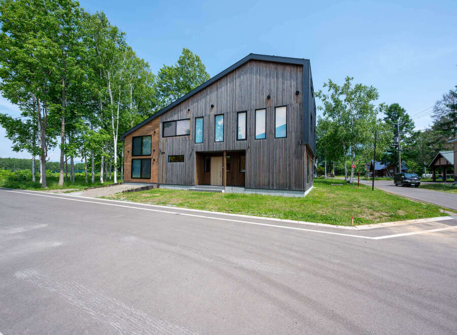 Modern architectural design meets natural beauty in this stunning new home.