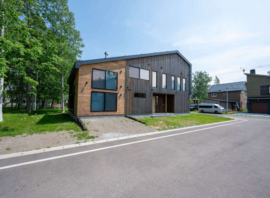 Modern architectural design meets natural beauty in this stunning new home.