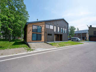 Modern architectural design meets natural beauty in this stunning new home.