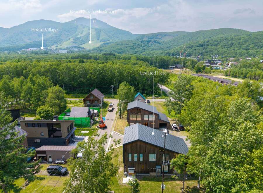 Luxury Chalet nestled in the heart of Hirafu, offering breathtaking views of the Grand Hirafu Ski Resort.