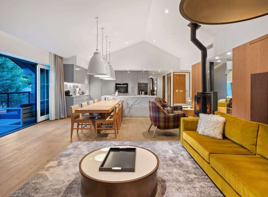 Experience luxury living in this stunning property, featuring a modern open-plan design.