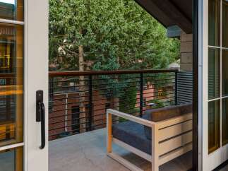 Enjoy the tranquility of this stunning balcony, perfect for relaxing and taking in the views.