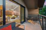 Experience luxury living with this stunning property featuring a spacious balcony perfect for relaxation.