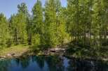 Secluded mountain property with private pond and stunning views.