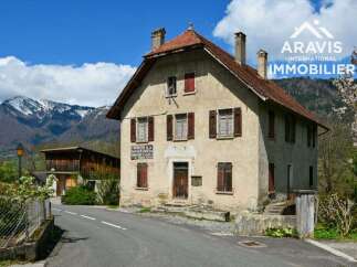 Charming renovated farmhouse nestled in the French Alps.