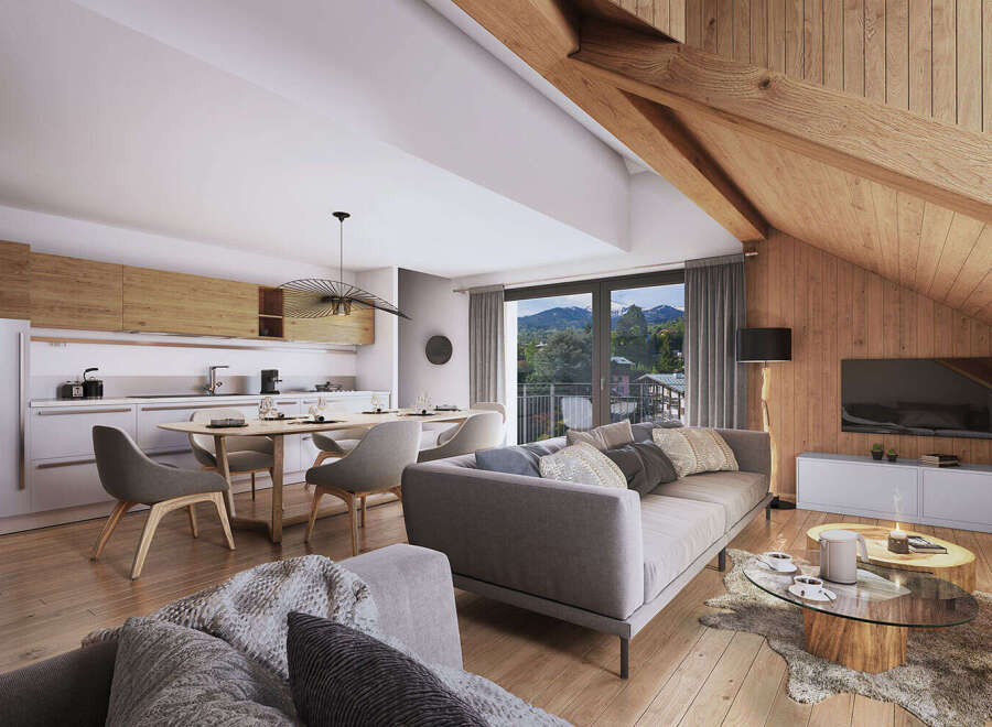 Experience the epitome of alpine living in this stunning property.