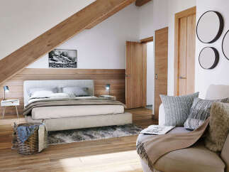 Discover the epitome of comfort and style in this stunning bedroom.