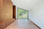 This stunning property boasts a unique architectural design with a modern interior.