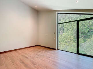 Discover a modern interior with a stunning view.