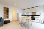 Discover modern living in this stylish property, featuring a bright and airy open-plan kitchen and dining area.