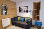 Discover a cozy living space with a modern touch.