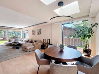 Experience luxury living in this stunning property, featuring a spacious open-plan design.