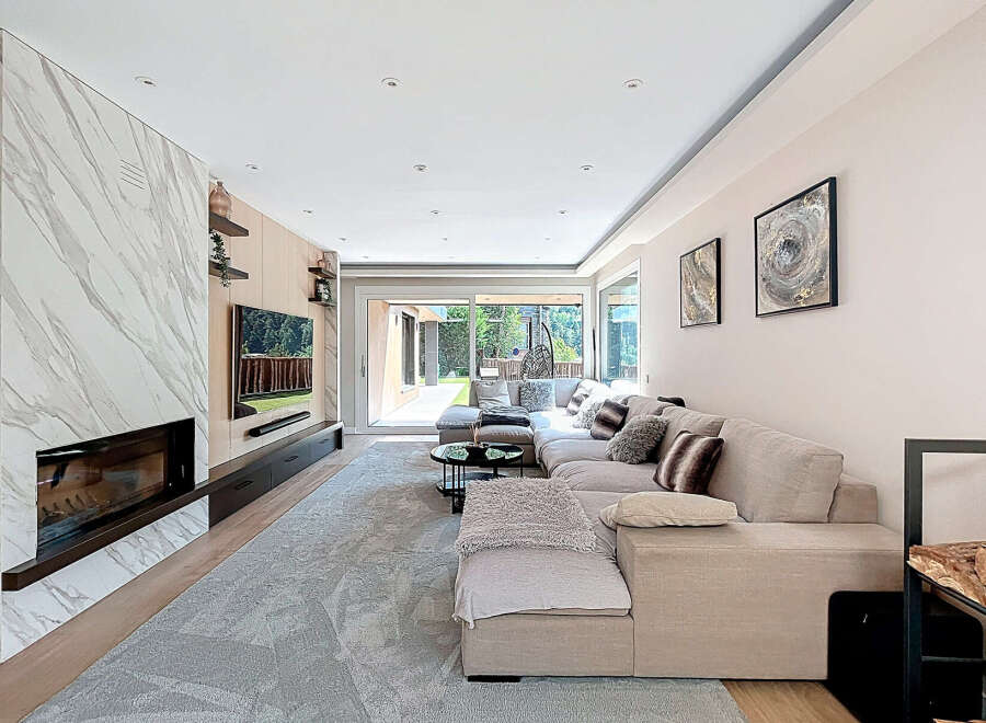 Experience luxury living in this stunning property, featuring a modern interior design.