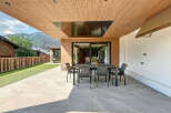 Experience luxury living in this stunning outdoor space.