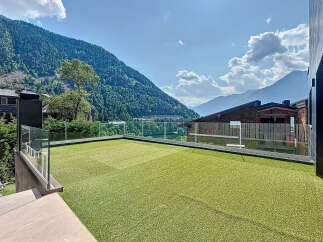 Experience breathtaking mountain views from this stunning property.