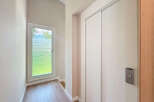 Discover a modern interior with a sleek elevator, perfect for easy access.